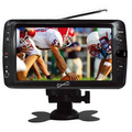 Supersonic Portable 7" LCD TV with Built in Digital Tuner and Antenna Rod, Rechargeable Battery. Com